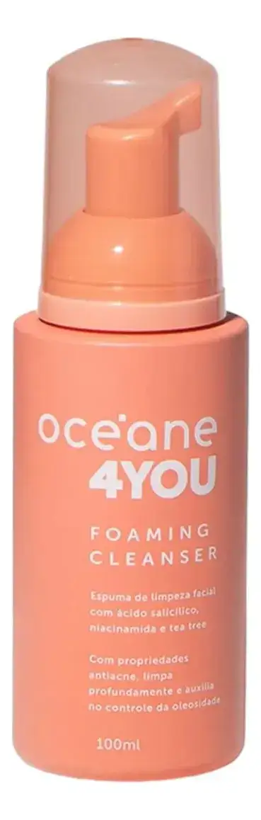 Espuma de Limpeza Facial 4you Ácido Salicílico Antiacne 100ml - Imagem 7
