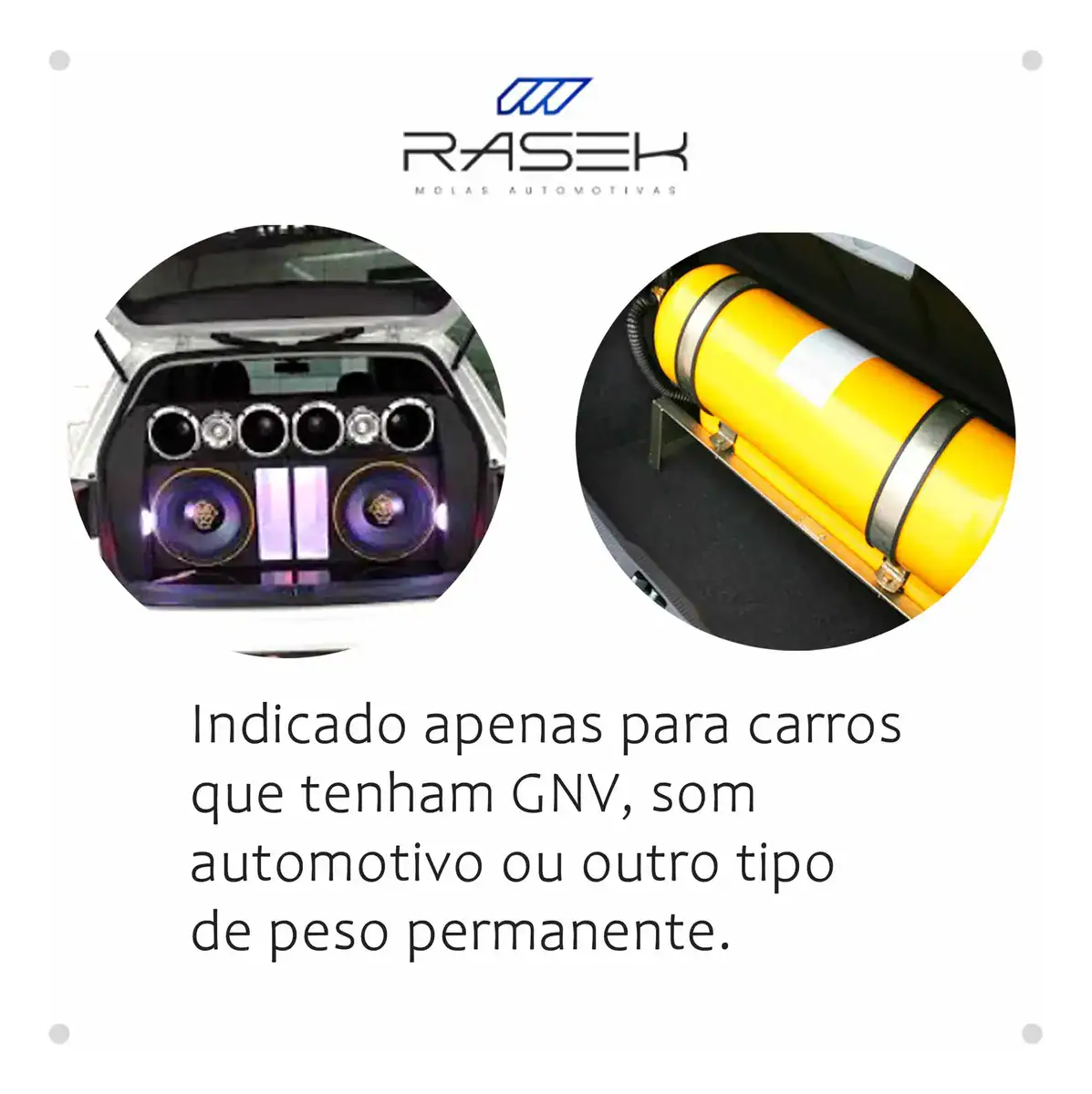 Par De Molas Traseiras Reforçadas Gnv Montana 2003 A 2021 - Imagem 2