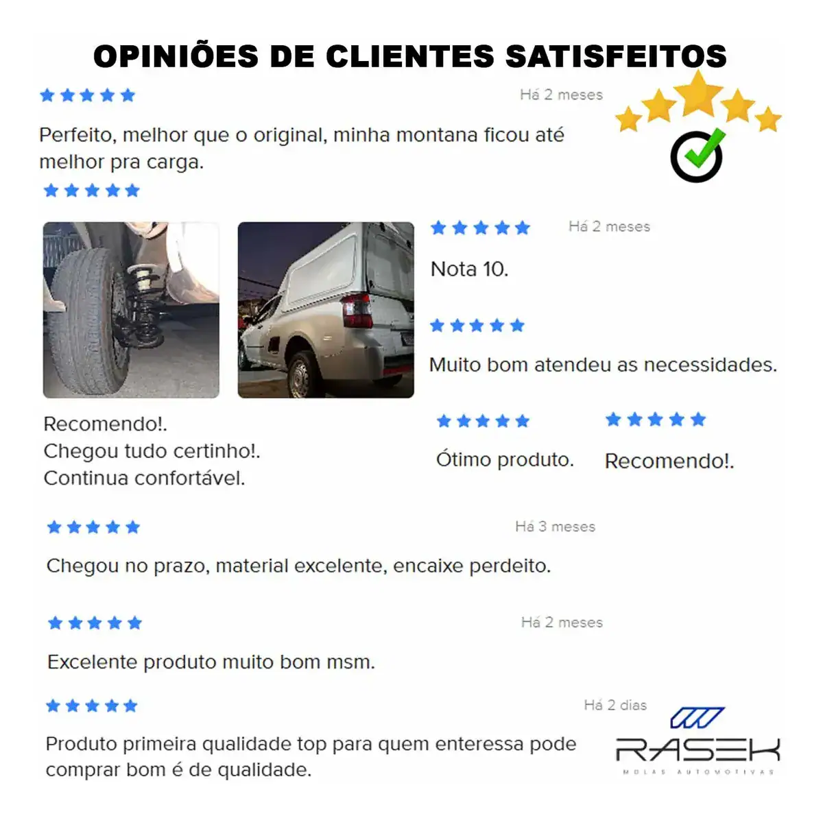 Par De Molas Traseiras Reforçadas Gnv Montana 2003 A 2021 - Imagem 4