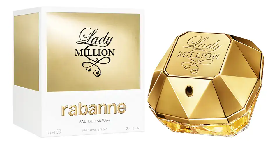 Rabanne Lady Million EDP 80ml para feminino - Imagem 6