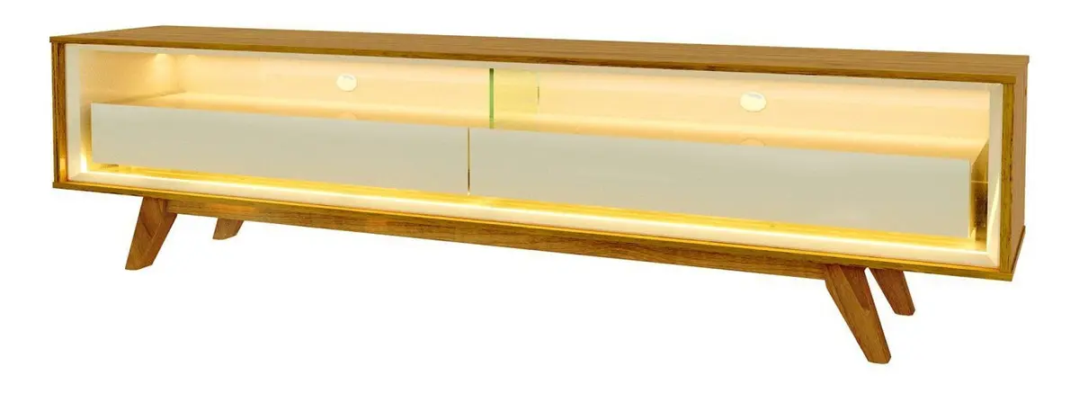 Gelius Móveis Cor Naturale/off White Mdf 172 Cm X 34 Cm X 58 Cm - Imagem 4
