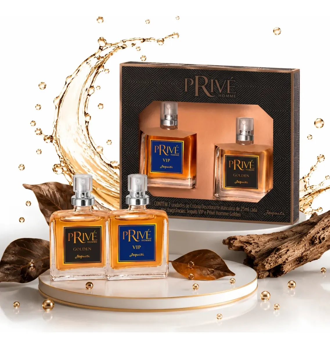 Kit Estojo Privé Homme 2x25ml - Jequiti - Imagem 2