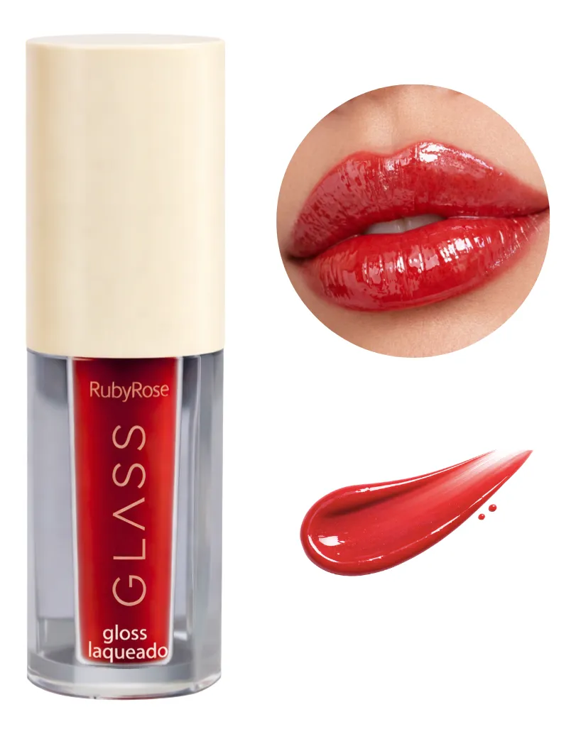 Gloss Laqueado Glass - Escolha Sua Cor - Ruby Rose - Imagem 7