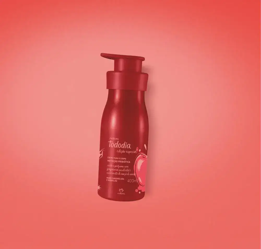 Creme Para o corpo nutrição Prebiótica | Maçã caramelada e baunilha 400 ml - Imagem 4