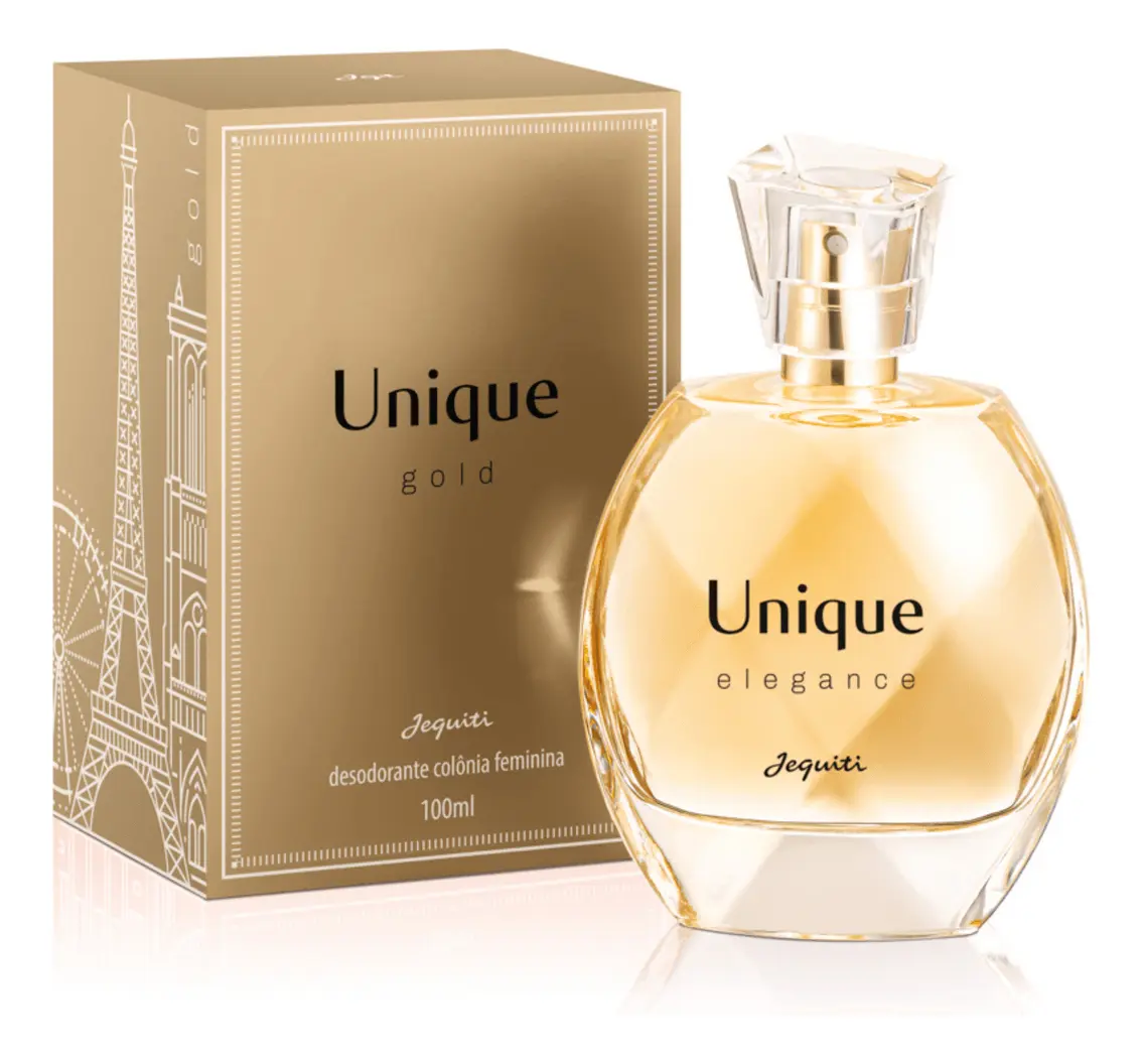 Unique Gold Colônia Feminina, 100 Ml Jequiti - Imagem 4