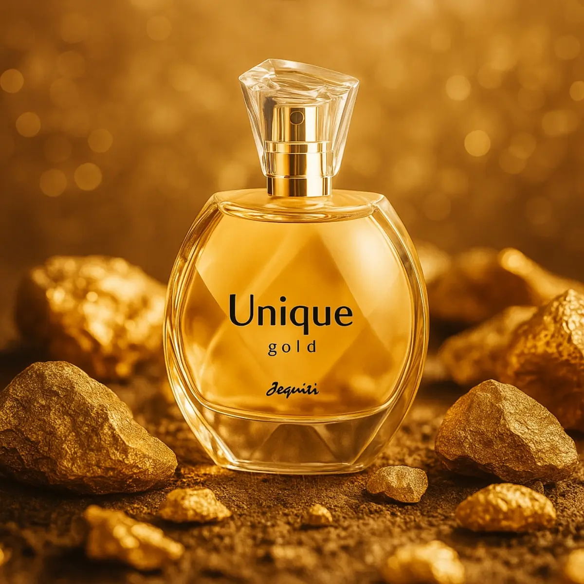 Unique Gold Colônia Feminina, 100 Ml Jequiti