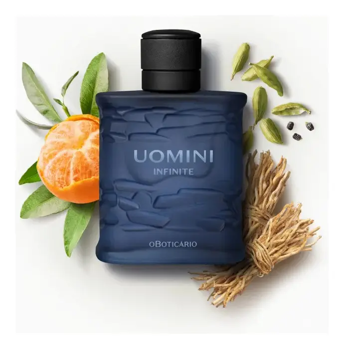 Uomini Infinite Colônia 100ml (nova Embalagem) - Imagem 2