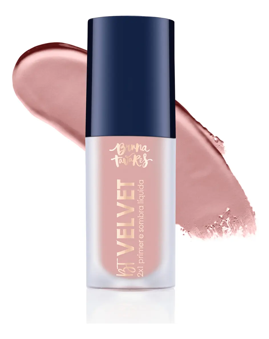 Bt Velvet 2x1 - Sombra Líquida Primer Bruna Tavares Cor Pale
