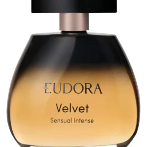Perfume Eudora Velvet Sensual Intense, Eau de Cologne Feminino Oriental Ambarado de 100 mL
